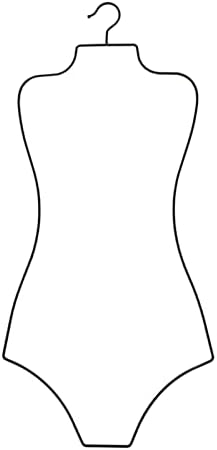 Milageto dame Žičani oblik tijela kupaći kostimi za kupalište haljina vješalica rublje odijelo haljina tanki vješalice