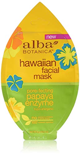 Alba Botanica prirodna Havajska maska za lice pore-fecting Papaya Enzyme, 0.3 unce
