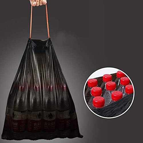 Ai Li Wei Kuhinjske vrećice Crna 4 galon, Car za smeće Mogu torbe mogu plastični obloge sa crtežom, recikliranjem