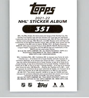 2021-22 Naljepnice 351 Jack Hughes Nm New Jersey Devils NHL hokejaška kartica za trgovanje