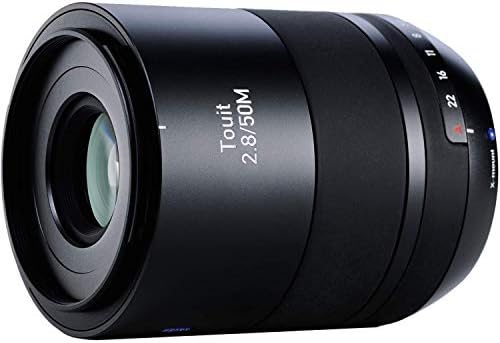 Zeiss Touit 2.8 / 50 Makro kamera objektiv za Fujifilm X-Mount bez ogledala, crna