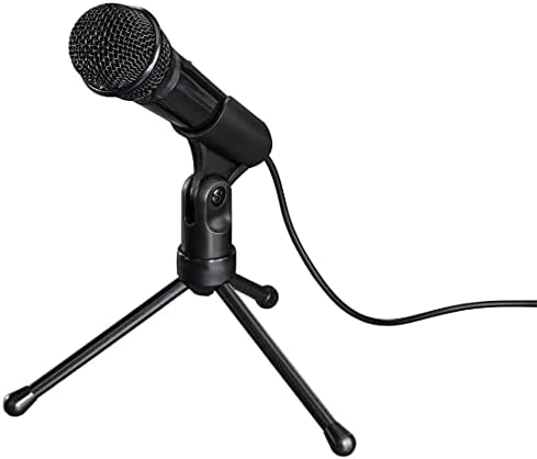 Hama | Mic-P35 Allround mikrofon za PC i Notebook / 3.5 mm utikač / Crna