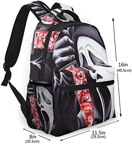 Backpad backpack, odrasli školski torba casual college torba Travel patentni zatvarač za knjige Pješačenje