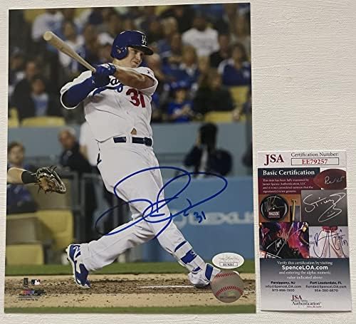 Joc Pederson potpisao je autografiju Glossy 8x10 FOTO Los Angeles Dodgers - JSA Ovjerena