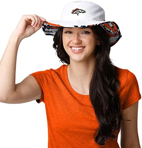 FOCO ženski NFL tim Logo dame Sport Vanjska kanta za sunce Boonie šešir