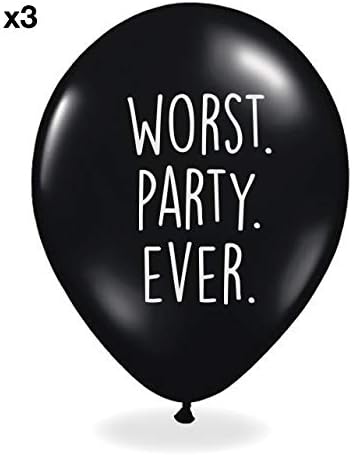 Funny Party Covation nasilni rođendanski baloni - pakovanje od 12 različitih smiješnih uvredljivih balona