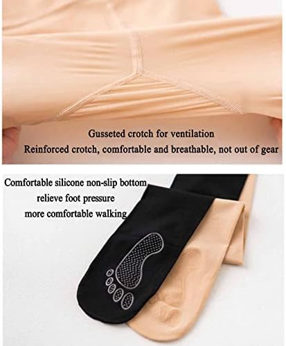 Ultraslim turmalinski ion oblikovanje tijela Stretnje svilene čarape, ne klizne gamaše za žene