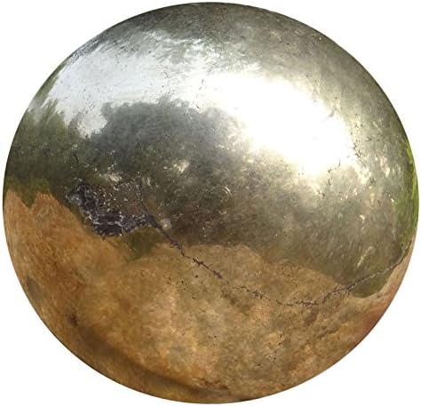 Harmonizirati piritni kamen sfera balansiranje balansiranja umjetnosti reiki ljekovita kamena