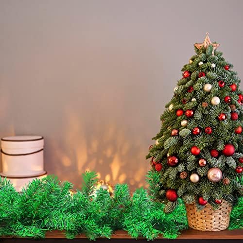 16,4 stopa DIY Garland Božić Evergreen smreke Umjetno vijenac Greenery Pine Tree Garland za vanjski home Garden