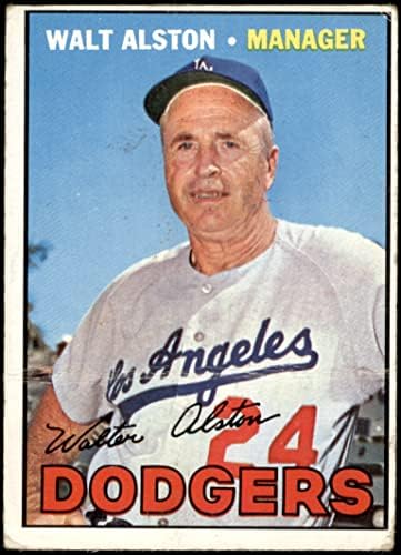 1967. apps 294 Walter Alston Los Angeles Dodgers Loše Dodgers