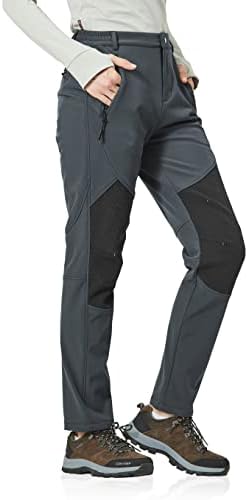 Gymbrave Žene na otvorenom Skijaške hlače Vodootporne planinarske hlače Fleece obložene hlače
