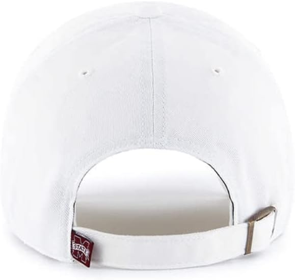 '47 Mississippi State Bulldogs muške žene čiste podesivi Strapback bijeli šešir sa logom u boji tima