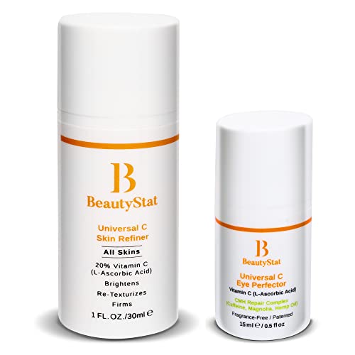 BeautyStat - Ultimate vitamin C paket - 30 ml univerzalna C Resiner C + 15 ml univerzalni C očni perfektor