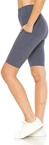 Ženske premium Tummy Control Atletic joga hlače i kratke hlače sa džepovima: puni, kapri, 7 / 8,10