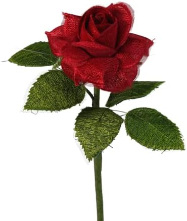 Camellia Bees Clower Rose 13. godišnjica Flower za 13 godina godišnjica vjenčanja, ručno rađeni cvijet za