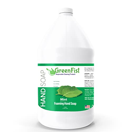 GreenFist Foaming ručni sapun puni Jasmin miris Jug Foam Refill napravljen u SAD-u, 128 unca