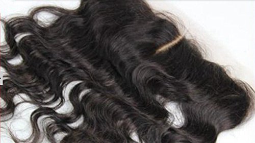 DaJun Hair 6A srednji dio čipkaste prednje zatvaranje 13 4 Indijska Djevičanska kosa tijelo talas prirodna