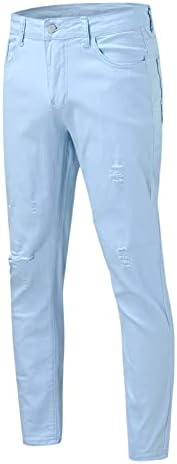 Zdfer Muške vrećice Jeans Loose Hip Hop traper bačva hlače hlače opuštene fit pantalone Streetwear
