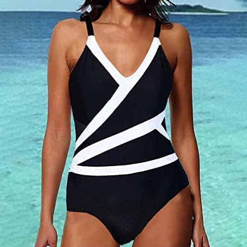 Hot6sl ženski Tankini kupaći kostimi, ženski Jednodijelni kupaći kostimi za kontrolu stomaka