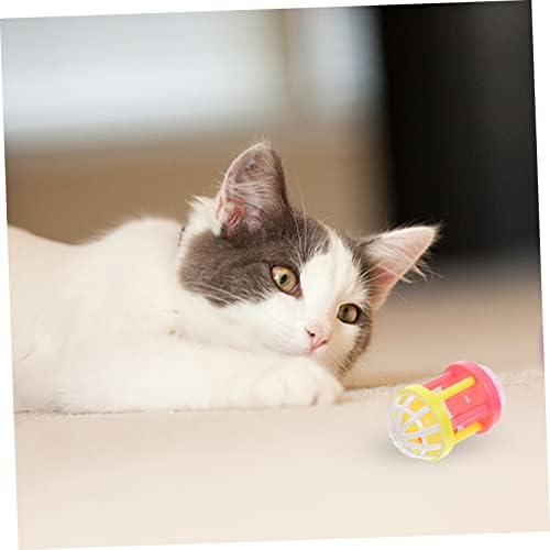PATKAW 10kom mačka igra zvono pas igračka mala mačka Teaser igračka štene žvakaća igračka mačka