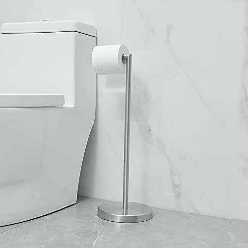 BOOTLAVISH FREE TOTLE WC držač papira Stalak za toaletno tkivo Moderni nehrđajući čelik brušeni