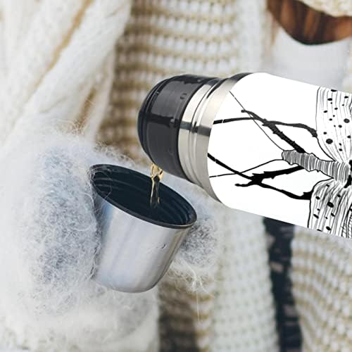 Koža od nehrđajućeg čelika vakuum izolirana krigla insekt Termos boca vode za vruće i hladne napitke