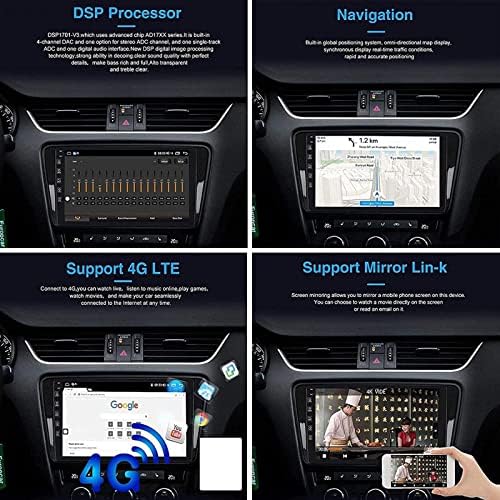 9 inčni android 10.0 autoradio stereo glava za K-IA Rio 2012-2014, GPS navigacija / FM / RDS / DSP / Bluetooth