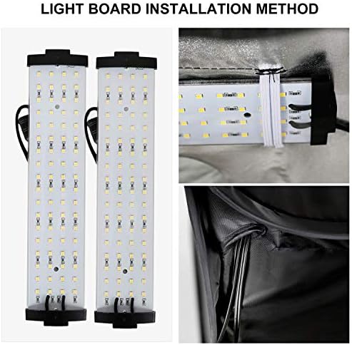 LTRINGYS 16 x16 Photo Studio Light Box fotografija sa LED svjetlima, prijenosni šatori za snimanje
