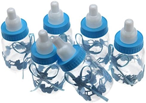 Micro Traders 24pcs Candy kutija za punjenje boca za punjenje za bebe tuširanje Crsting Plava bombonska