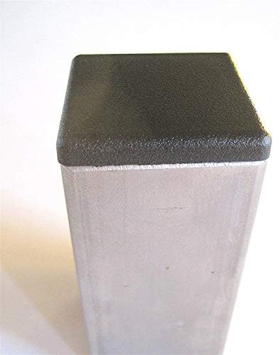 OGC-1/2 inča kvadratnih cijevi za plastični utikač poklopac poklopac cijevi izdržljiv stolica Glide umetak završni