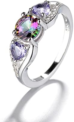 Ring Diamond Wedding Band prstenovi za žene Angažovanje poklona za prstenje veličine 5 prstenova za tinejdžere