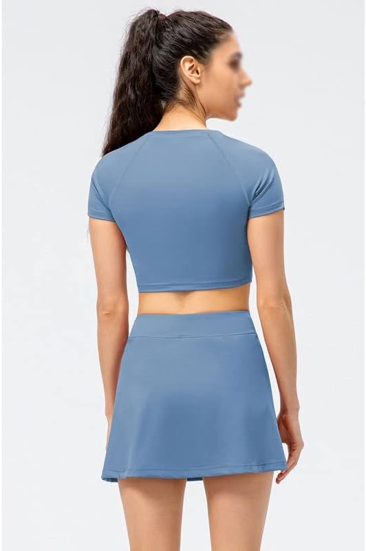 Gretd Teniski odijelo Yoga kratke košulje Fitness suknje sa džepom kratkim golf nosite žensko proljetno vježbanje