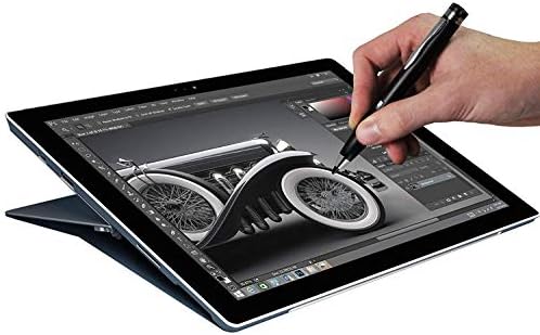 Navitech srebrna mini fine tačaka digitalna aktivna olovka za stylus kompatibilna s tesco Connect 10