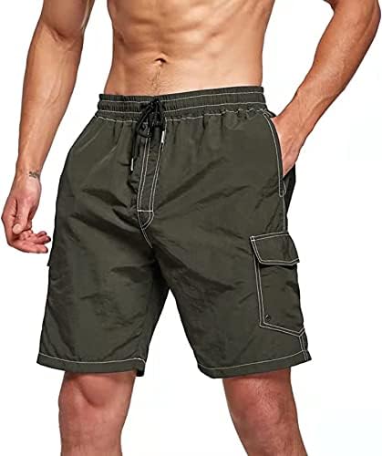 Stickon mens Swim deblice Brzo suho ljetne kratke hlače od plaža s džepovima