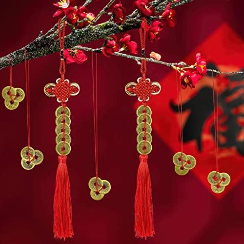 Coopy 300 komada Kineska nova godina Feng Shui Coins Good sreće Fortune Coin I-Ching Coins Drevni