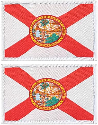 JBCD Florida Zastava zakrpa za patch taktički zastepen kuka i petlje