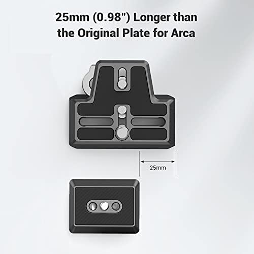SmallRig proširena ploča za brzo otpuštanje za ARCA-Type standard kompatibilan sa DJI RS 2 / RSC 2 /