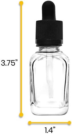 EISCO boca za teške uslove rada Barnes, 30ml-prozirno staklo za sodu - staklena Kapaljka kapaciteta 1ml-poklopac