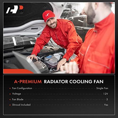 Montaža ventilatora hlađenja hlađenja hlađenja motora premium motora kompatibilna sa Acura RDX 2007