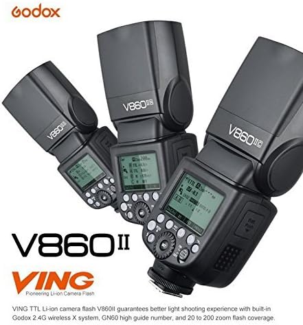 Godox Ving V860II-C E-TTL Li-Ion Flash Speedlite za Canon Cameras 6d 50d 60d 1DX 580EX II 5D
