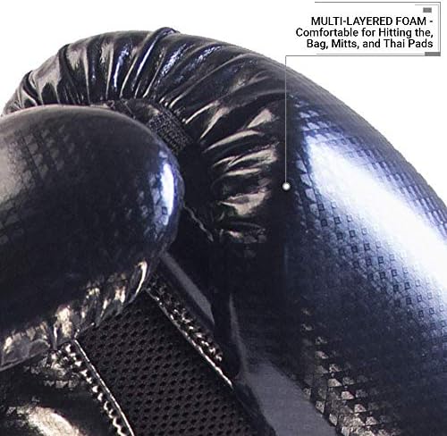 Revgear Pinnacle Boxing rukavice i sjaj Shin Guard | Udobno i elegantan | Životinja bez životinja Izvrsna