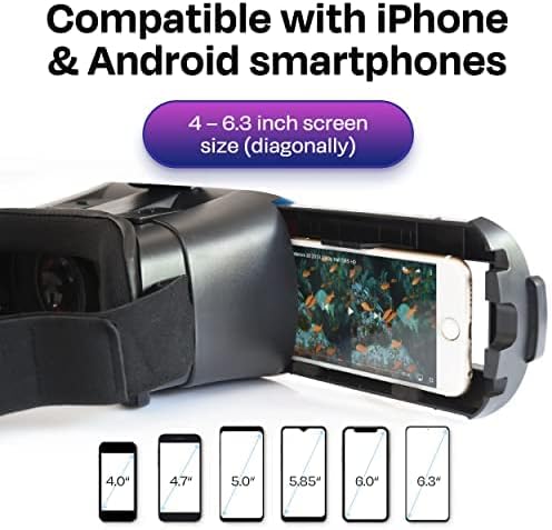 VR slušalice kompatibilne sa iPhoneom & amp; Android-univerzalne naočare za virtuelnu stvarnost za djecu &