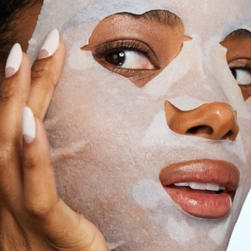 Pacifica Beauty, veganska kolagen hidrat & Punašna maska za lice, Set maski za plahte, Njega kože, hidratantna
