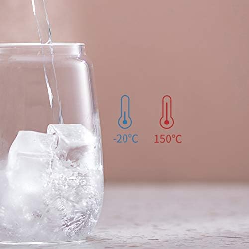 Doitool naočare za piće, 1 kom ABS silikonsko staklo velikog kapaciteta Voda za piće čaša za vodu čaša za