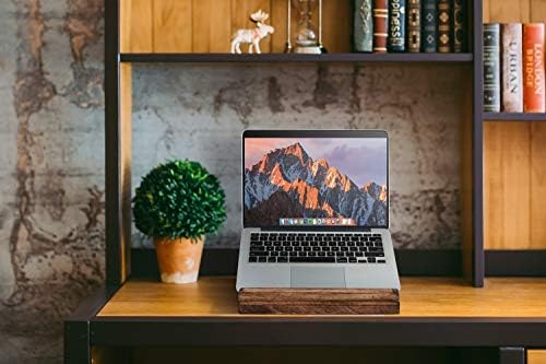 Laptop stalak za stol | Visina zaštite od laptopa drveta | Drveni višenamjenski podesivi zaslon za upotrebu