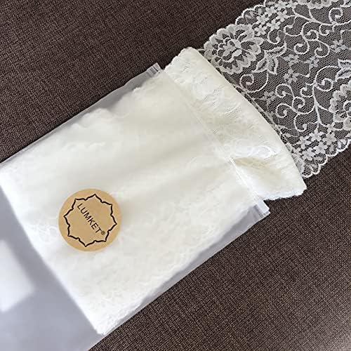 Lumket 6 inča široka rastezljiva traka elastične tkanine s cvjetnim uzorkama za mladenke za vjenčanje, šivanje