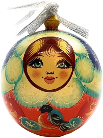 Božićna Dekoracija Ball Snow Maiden Drveni Viseći Ukrasi.Uređenje Doma.Božić & amp; Nova Godina poklon.Ručno