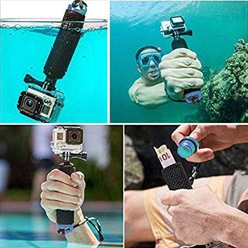 Navitech vodootporna akcijska kamera s motorom i plutajuća ručka ugradnja kompatibilna sa Garmin Virb Ultra