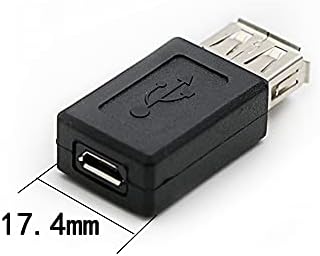 rgzhihuifz 3 Paket USB 2.0 A ženski na USB Micro Ženski adapter Converter