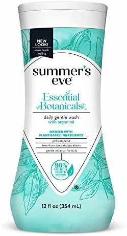 Summer's Eve Essential Botanicals nežno pranje sa arganovim uljem, uklanja miris, pH balansiran, 12